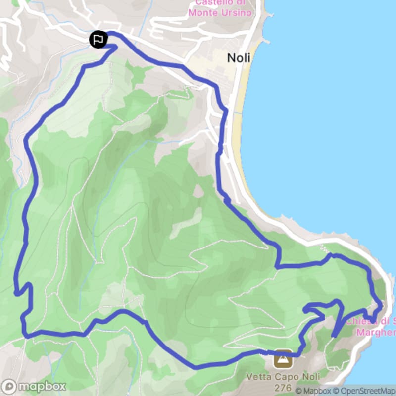 Randonnée à Noli : Exploration du Lazzaretto et points de vue panoramiques - Noli