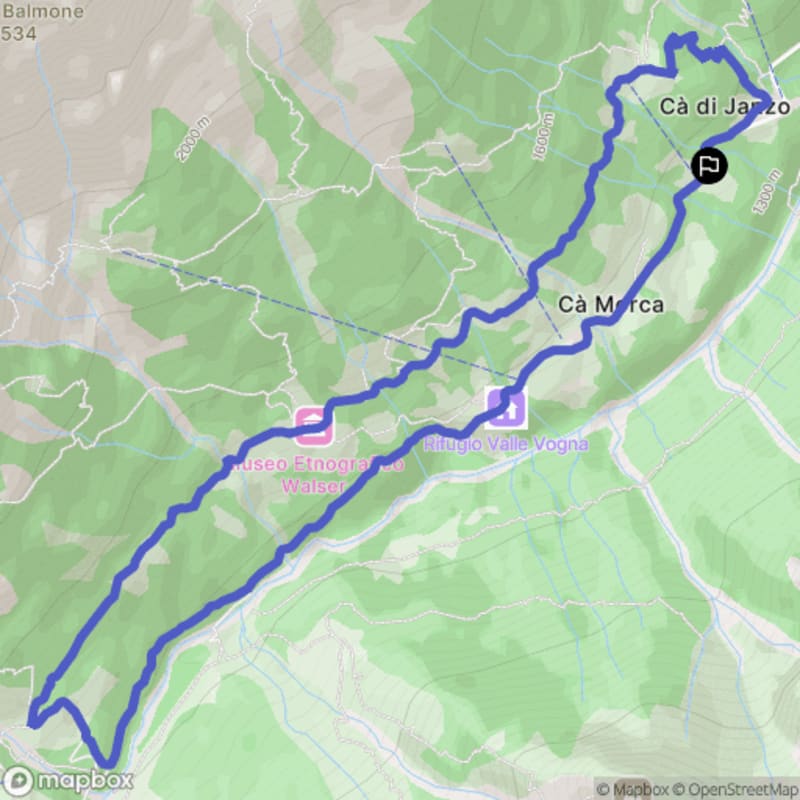 Randonnée nature au départ de Cà Piacentino, Alagna Valsesia - Riva Valdobbia