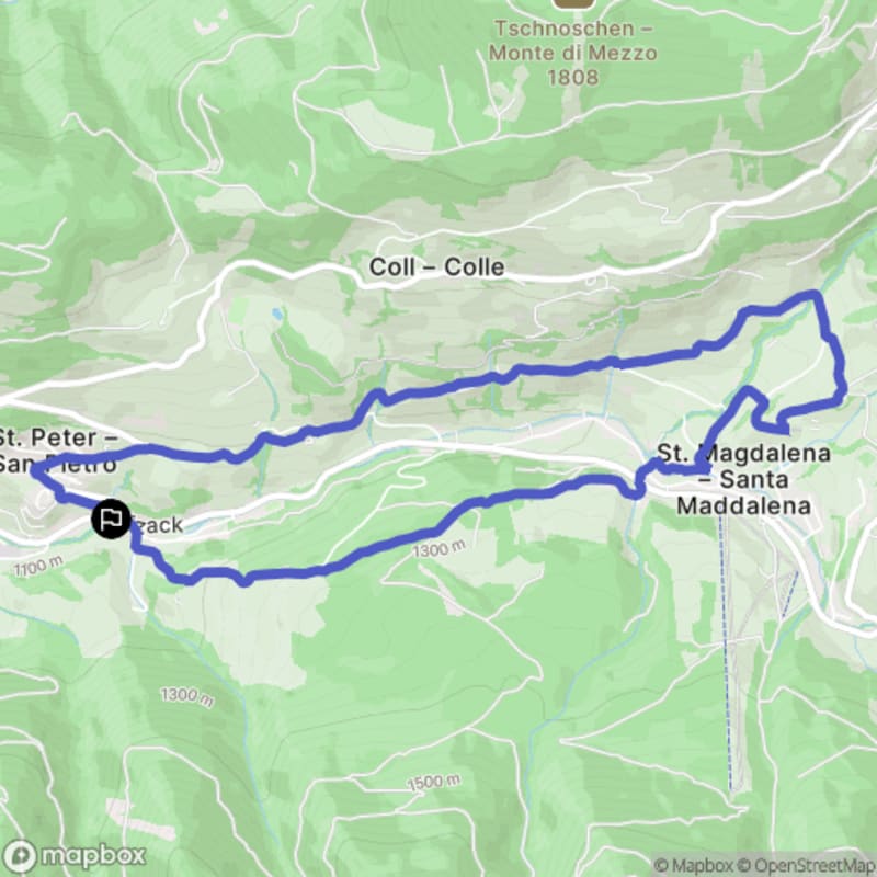 Randonnée à Villnöß - Funes : Découverte des paysages depuis St. Peter - San Pietro