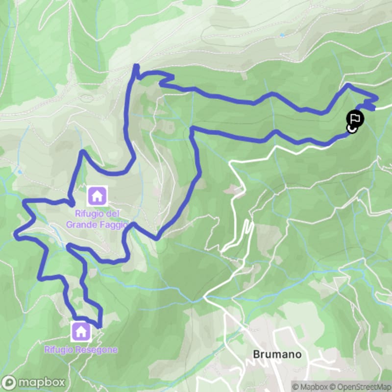 Randonnée à Orso, Stanga : Exploration des sentiers de Brumano, Lombardie