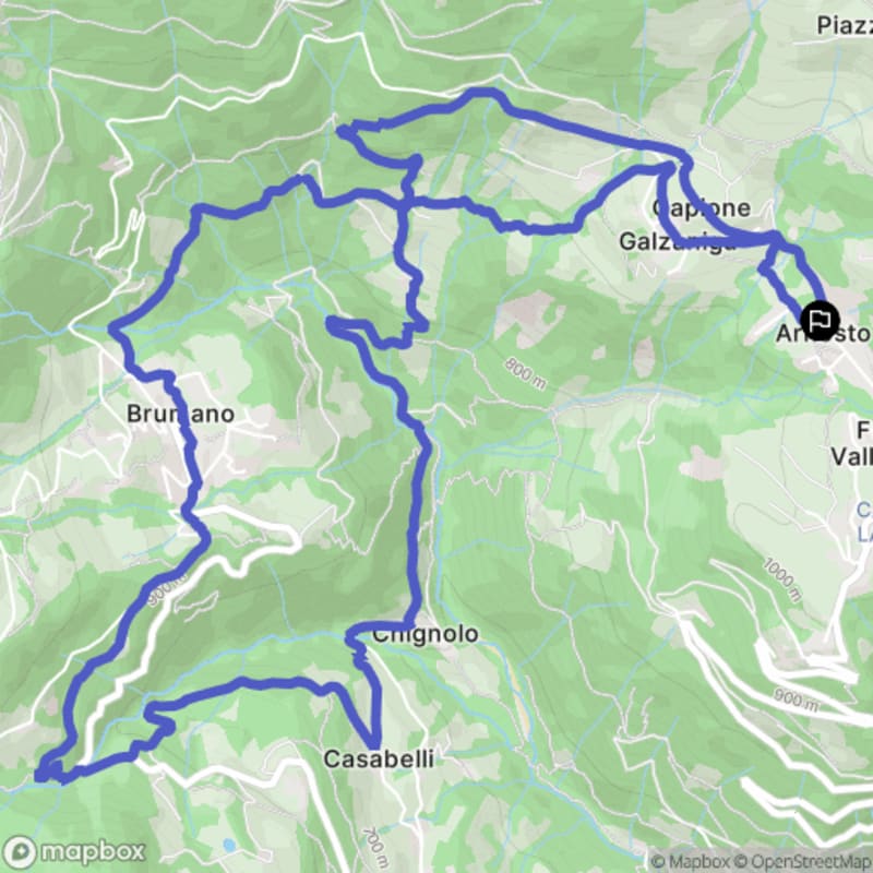 Randonnée au départ d'Arnosto à Fuipiano Valle Imagna, Lombardie - Fuipiano Valle Imagna