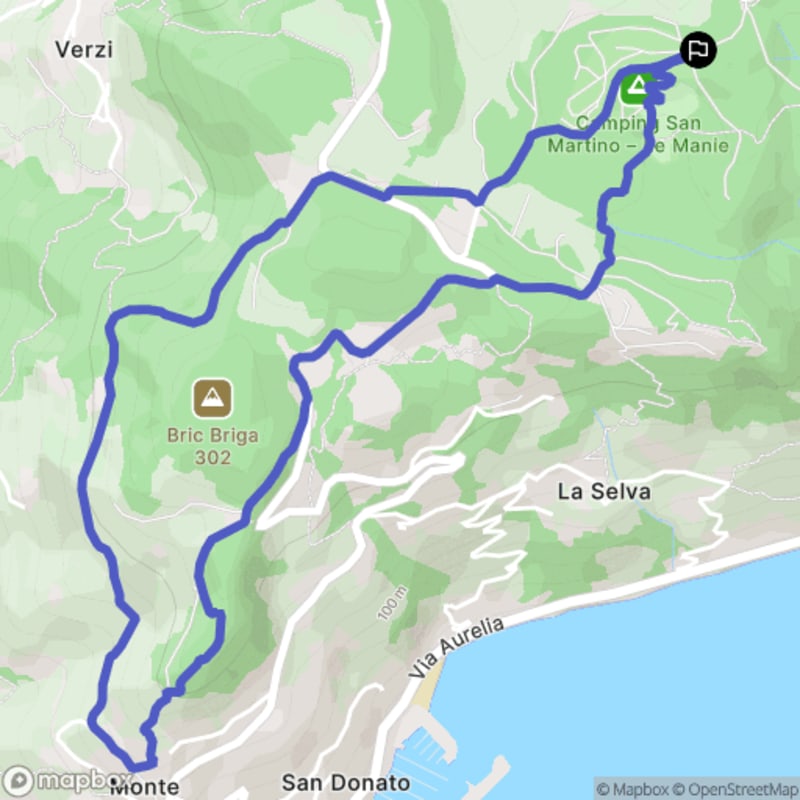 Randonnée nature à Finale Ligure au départ d'Isasco, Ligurie