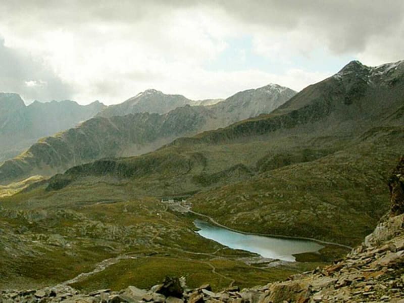 Randonnée panoramique au Passo di Gavia depuis Valfurva, Lombardia - Ponte di Legno