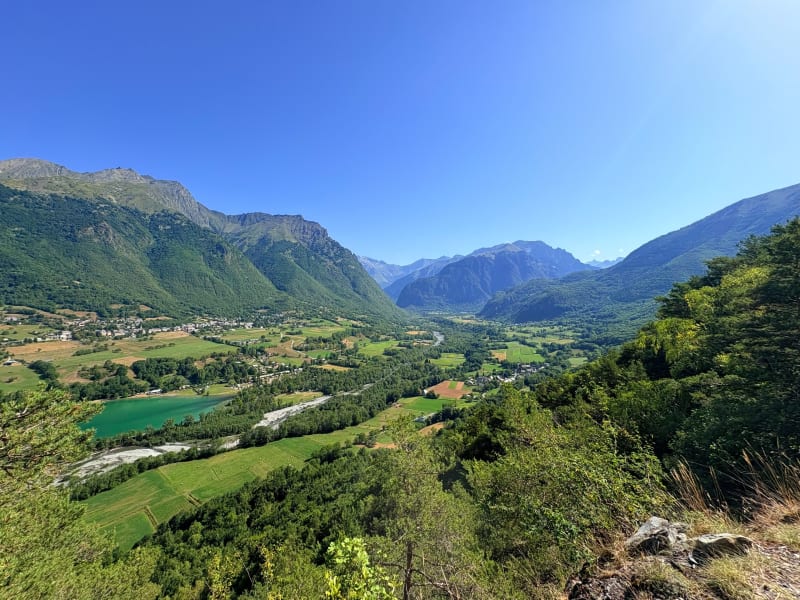 Balade tranquille autour du lac et du lit de la rivière. - Valbonnais