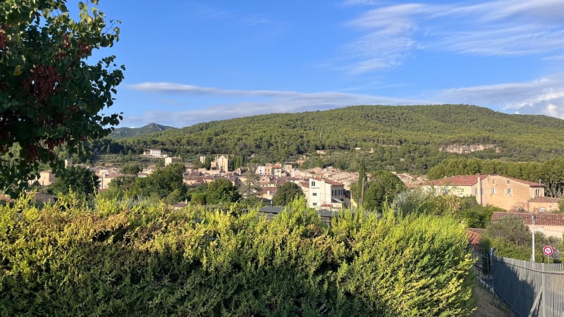Boucle chemin du Cadé à Aups - Aups