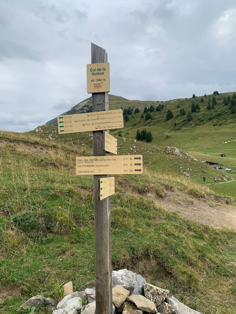 Aller-retour au refuge de la Golèse - Samoëns