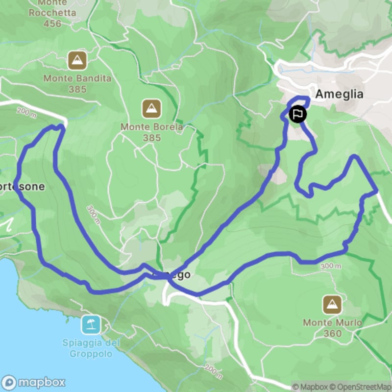 Randonnée nature à Montemarcello Belvedere, Ameglia, Liguria - Ameglia