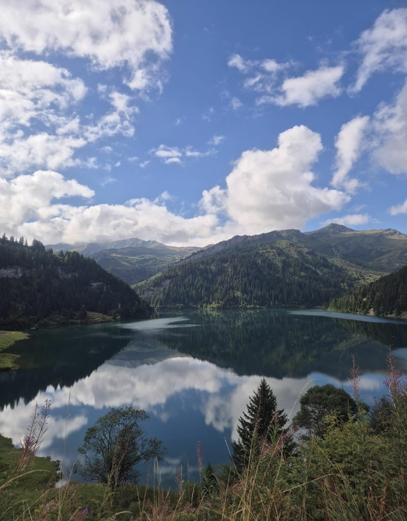 Tour du lac de St Guérin par la passerelle Himalayenne - Beaufort