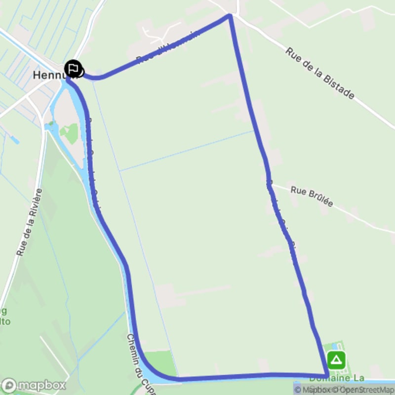 Sortie vélo autour d'Hennuin - Sainte-Marie-Kerque