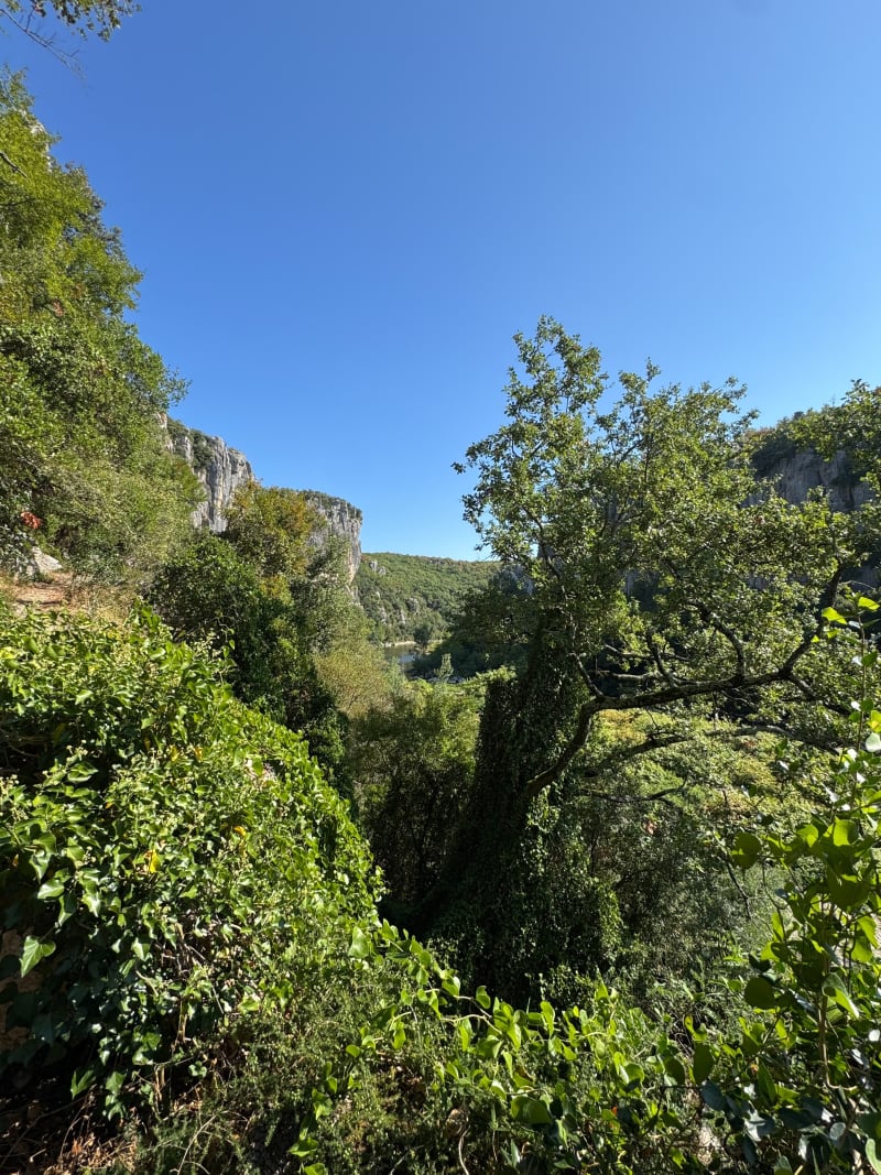 Casteljau autour du château - Berrias-et-Casteljau