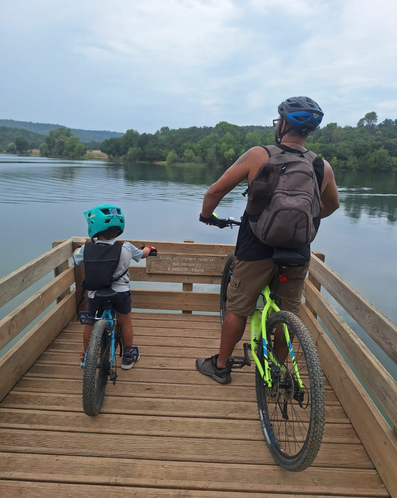 Lac d'Artignosc-sur-Verdon, VTT assez facile et ludique - Artignosc-sur-Verdon