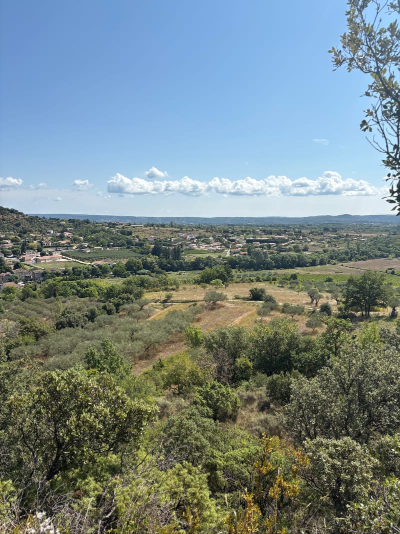 La chapelle de Saint Privat et vue panoramique - Saint-Sauveur-de-Cruzières