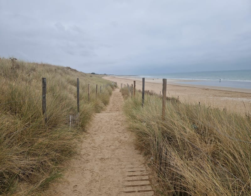 Balade entre village et bord de l'océan à Le Bois-Plage-en-Ré - Le Bois-Plage-en-Ré