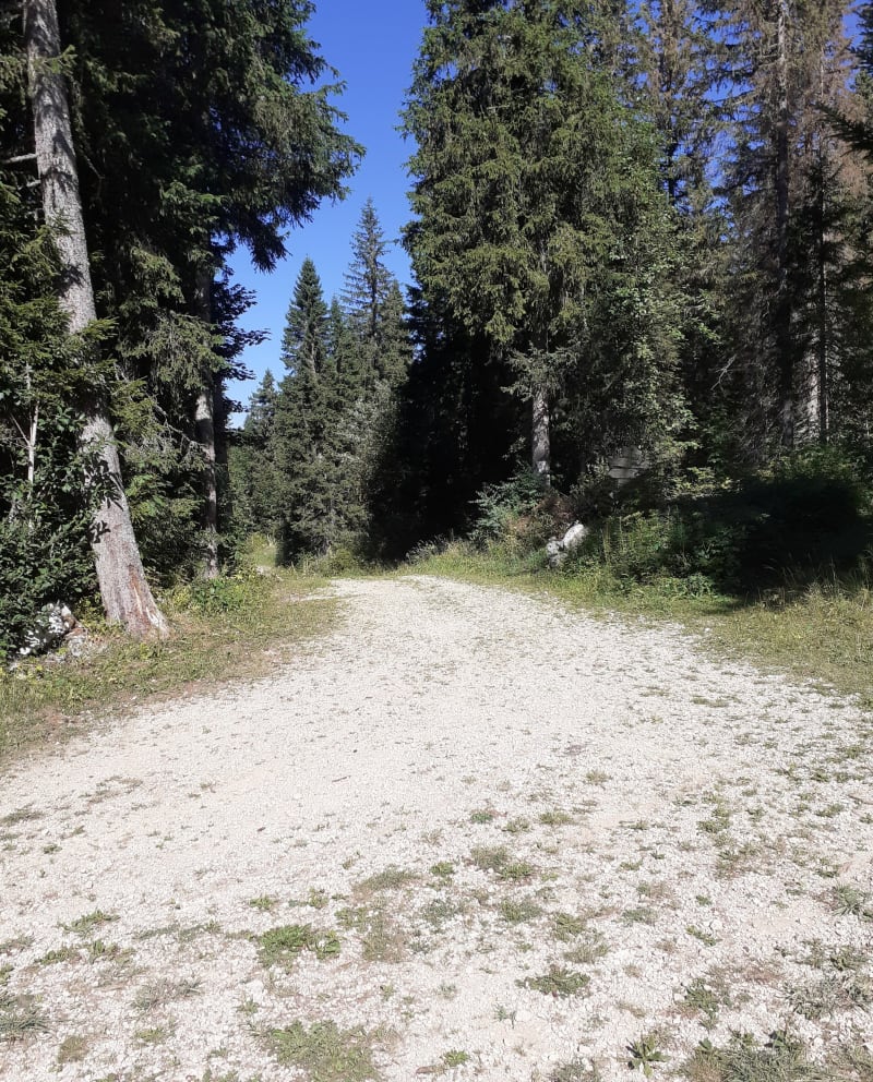 Les 3 portes du du plateau depuis La Féclaz - Les Déserts