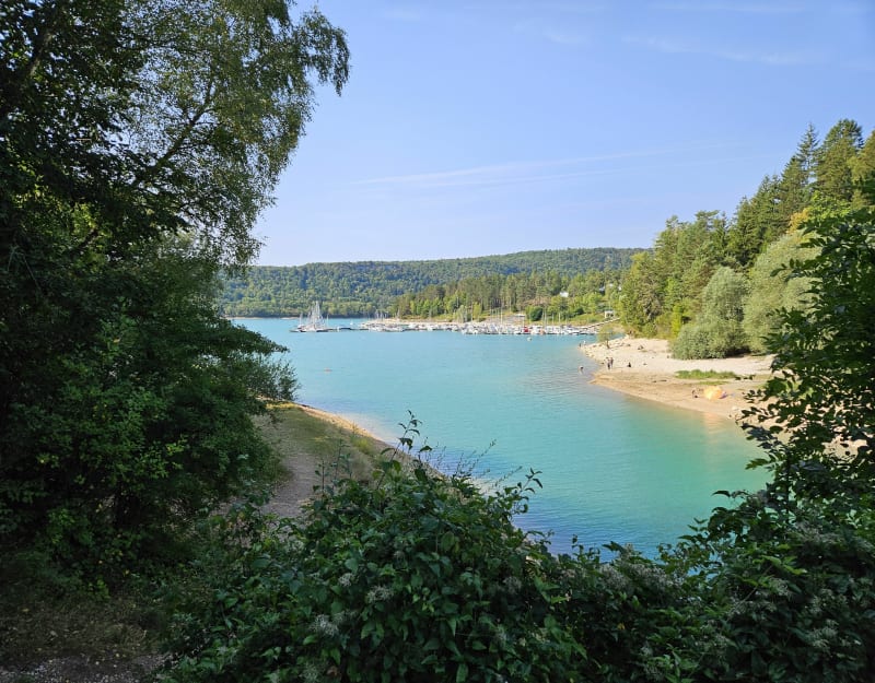 Randonnée entre forêt et lac de Vouglans - Maisod
