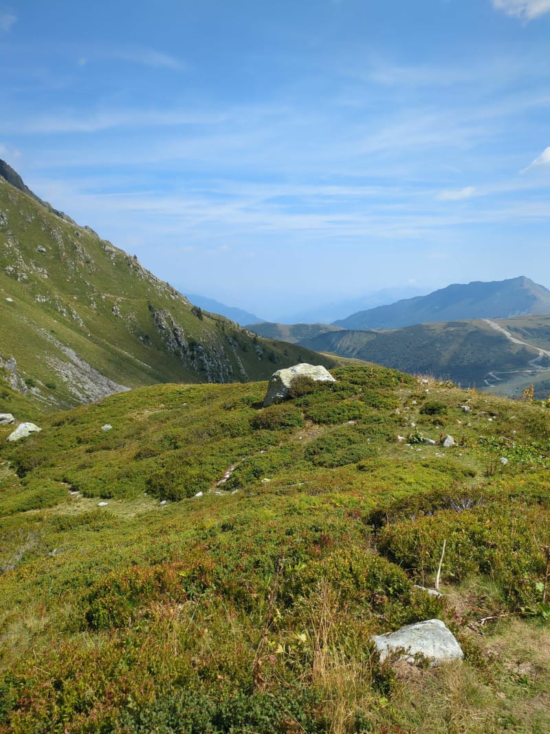 Balade familiale au col de la Madeleine - La Léchère