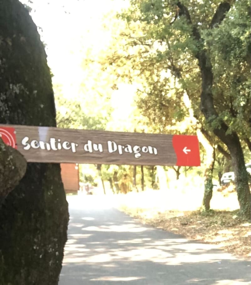 Parcours pédestre dans périmètre du Camping Imbourg - Larnas