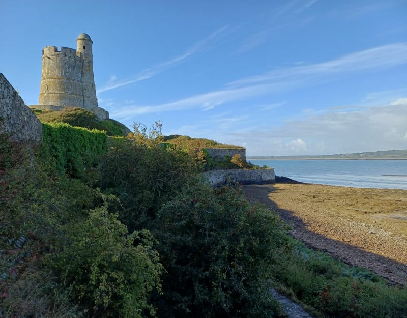 Le tour du fort de la hougue - Saint-Vaast-la-Hougue