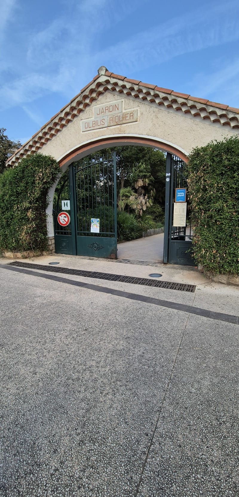 Jardin Olbius Riquier de Hyères - Hyères