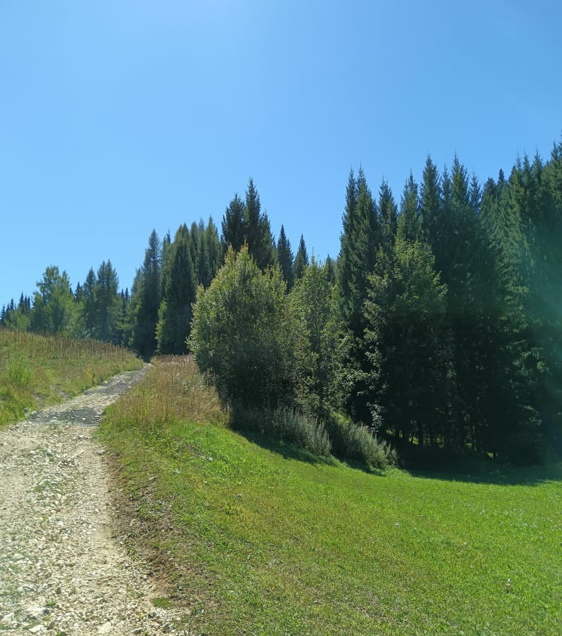 Le Belvédère de l'Orionde, depuis les Trives - Les Déserts
