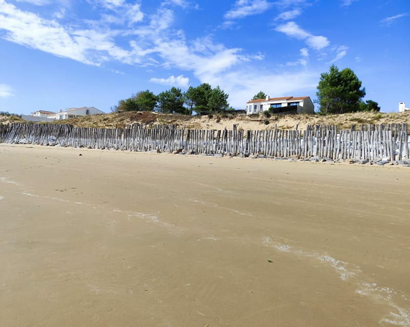 Tour la Grière et plage St-Anne - La Tranche-sur-Mer