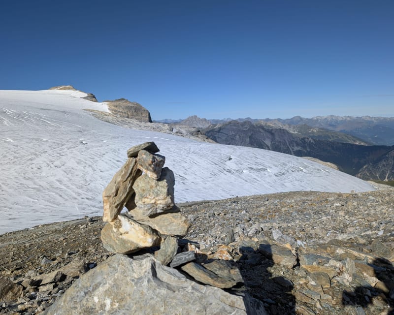 Glacier de la Vanoise depuis le refuge du Col de la Vanoise - Pralognan-la-Vanoise