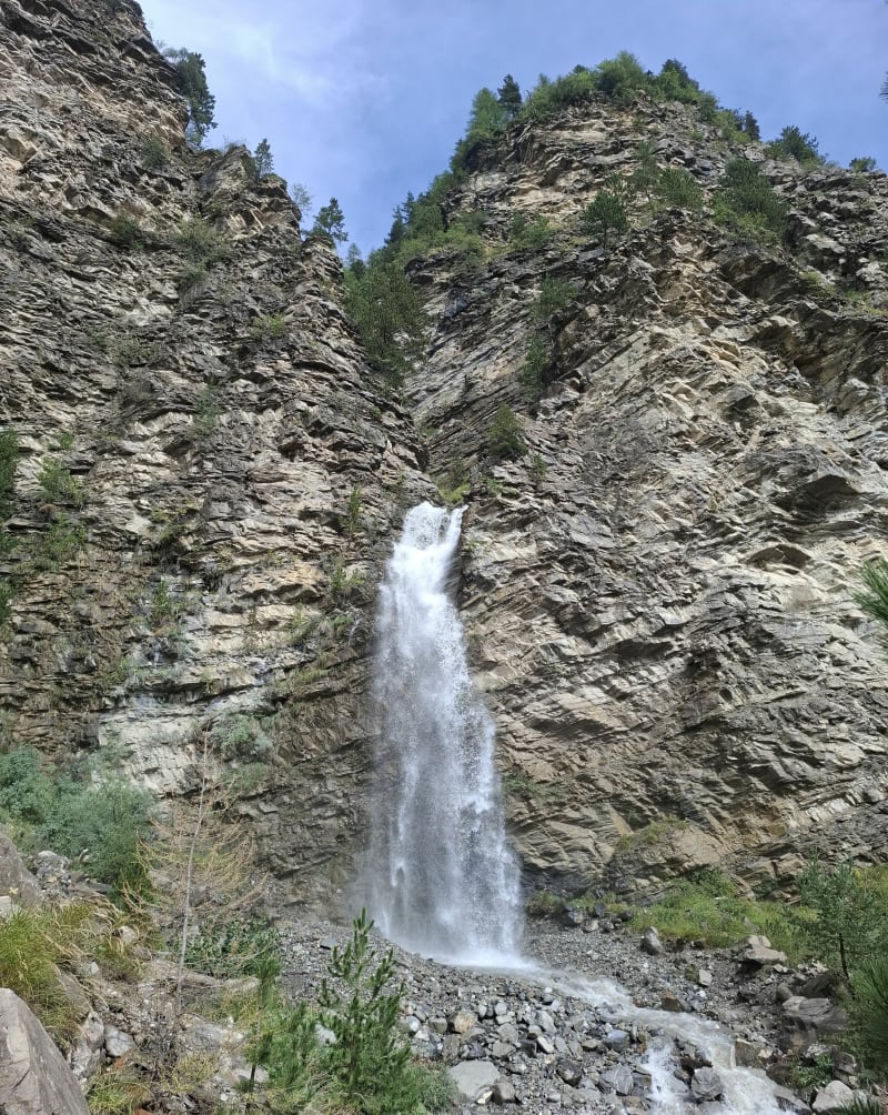 Fort et Cascade de reallon - Réallon