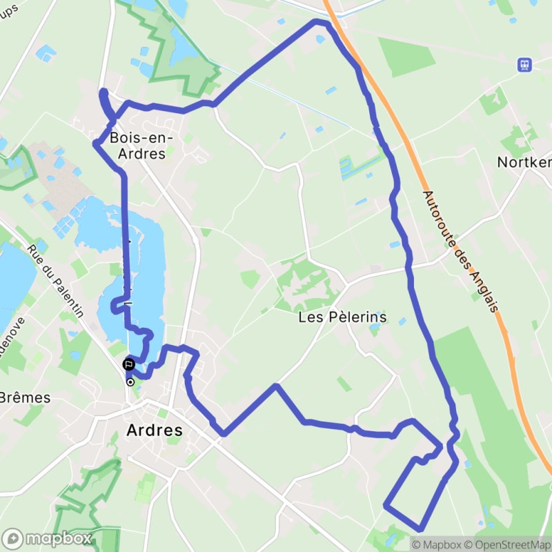 Balade par l'étang d'Ardres, le Pont Troué et Nielles les Ardres - Ardres