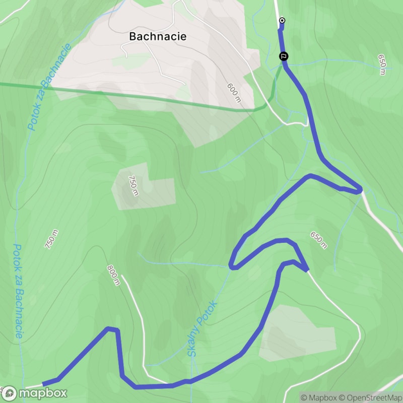 Ścieżka średnio trudna, 5,5 km długa, w Gabonie.\n - Gaboń
