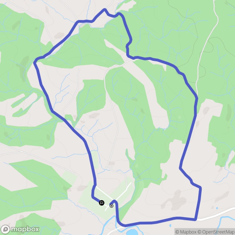 Łatwa wędrówka z Czarna Dolna o dystansie 5,9 km i trudności łatwej - Czarna Dolna - Czarna Dolna