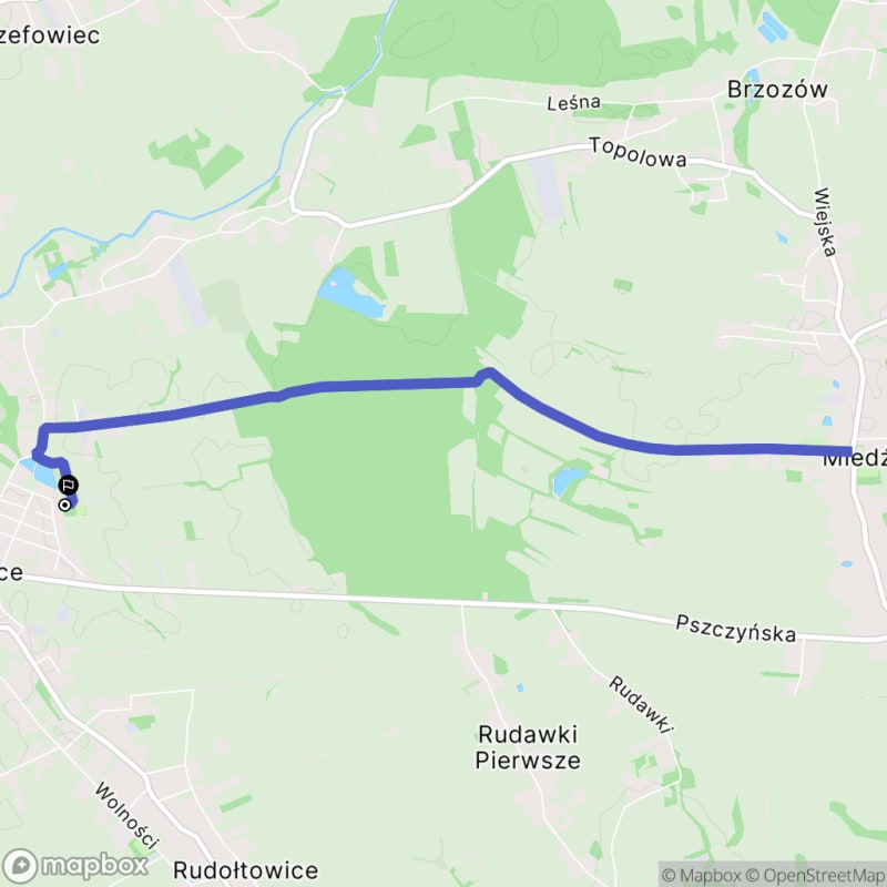 Średni poziom trudności, 9.7 km dystansowy spacer w kierunku na Ćwiklicę. - Ćwiklice