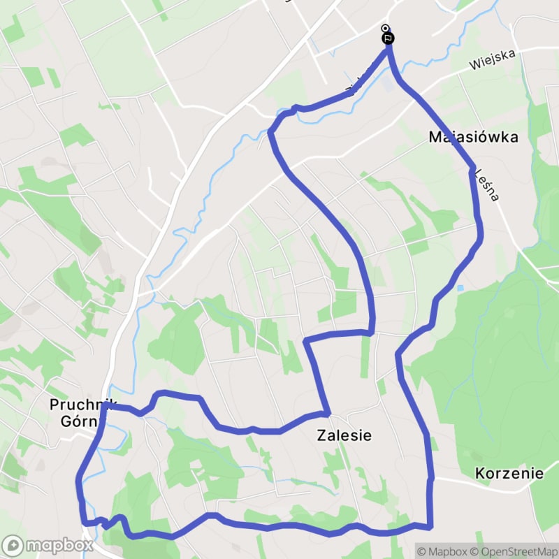 Ścieżka w Pruchniku o dystansie 7,5 km i poziomie trudności umiarkowanym - Pruchnik
