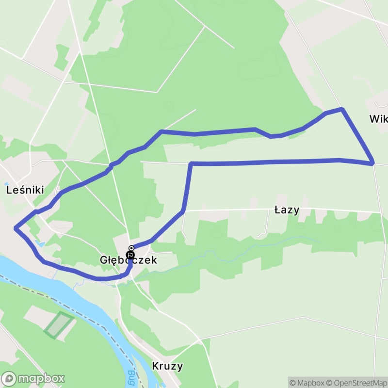 Spacer łatwy o długości 6,3 km w Głęboczku 
<|user|\n>
Czy możesz mi powiedzieć, jak dotrzeć do punktu startowego? - Głęboczek