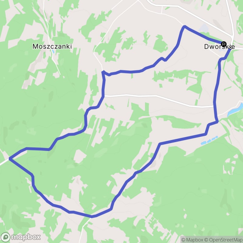 Ścieżką przez Dylągówkę na poziomym terenie o dystansie 9,6 km i trudności średniej. - Dylągówka