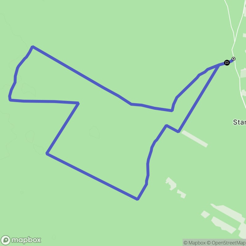 Ścieżka z Stanowiska - pośrednio trudna, 9,6 km dystansu

Tytuł polski: Szlak z miejsca wyjazdu - średni trudności, 9,6 km dystansu. - Stanowisko