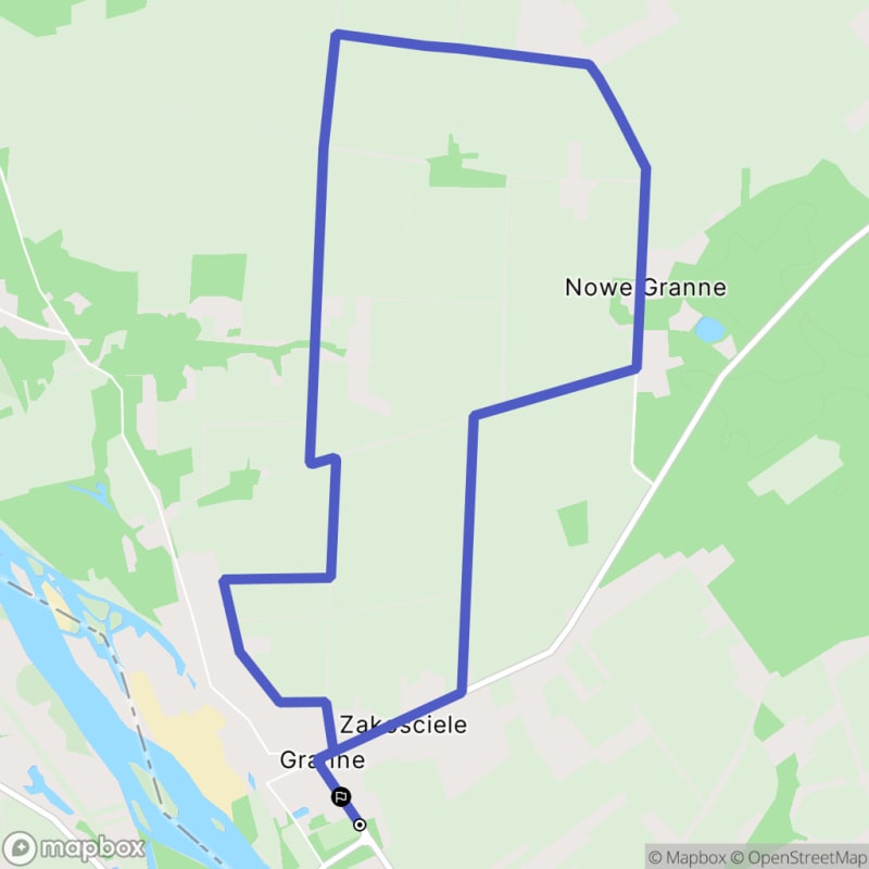 Ścieżka średnio trudna, 8,5 km długa, zaczynająca się w Granne - Granne
