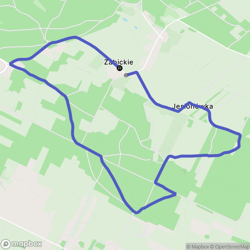 Łatwa wędrówka z Żabickiego - 6,6 km, czas trwania około 3 godzin, poziom trudności niski, idealna propozycja dla początkujących. - Żabickie
