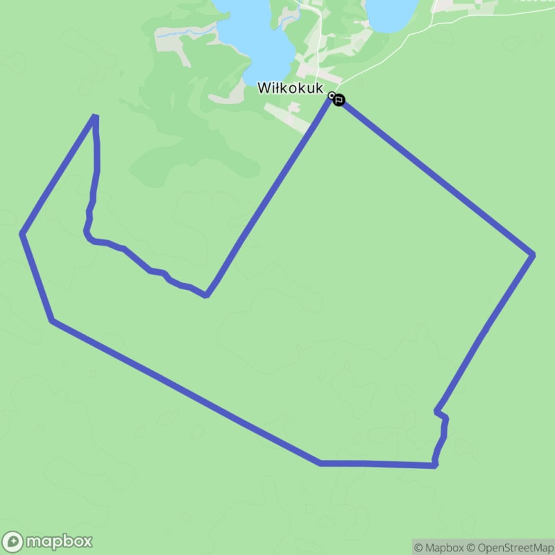 Ścieżka wiłko-kukowska - 13,6 km, poziom trudności średni - Wiłkokuk