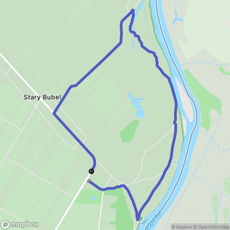 Spacer łatwy o długości 5,3 km w Bubel-Łukowiska - Bubel-Łukowiska