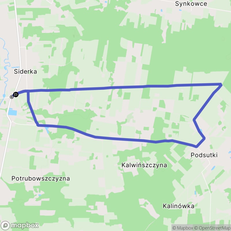 Ścieżką przez Siderkę na trudny poziom trudności, 9.2 km - polski tłumaczenie - Siderka
