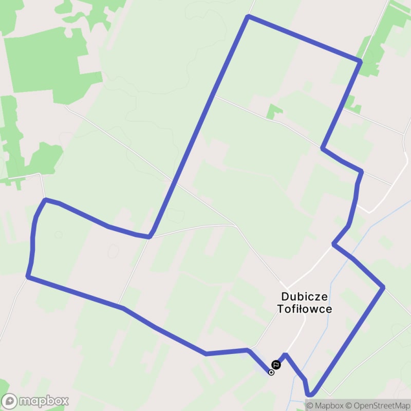 Ścieżka w Tofiłowcach - 8,1 km, poziom trudności średni - Tofiłowce