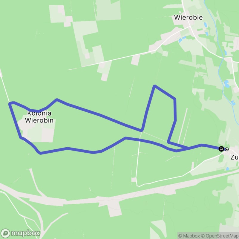 Łatwa, 7 km dystans rajdu w Zubkach - tytuł pieszczący i dokładny jednocześnie. - Zubki