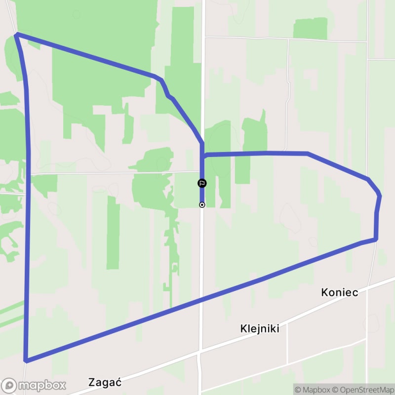 Łatwa, 7.5km trasa turystyczna rozpoczynająca się w Klejnikach 

(Łatwa, 7.5km trasa turystyczna rozpoczynająca się w Klejnikach) - Klejniki