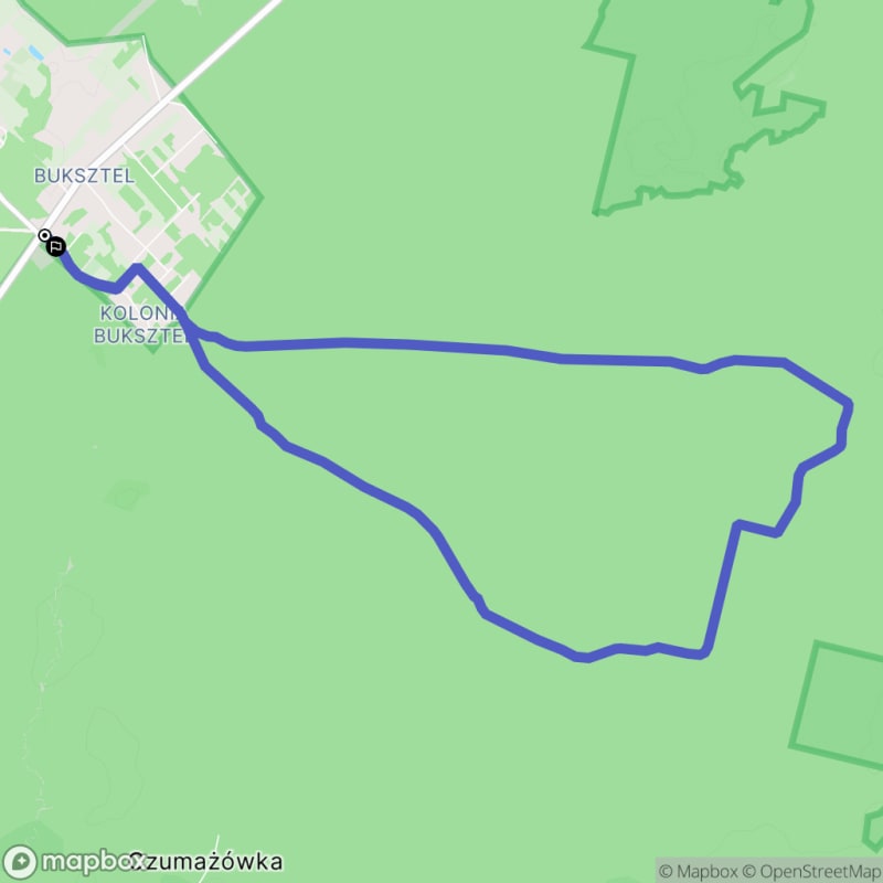 Ścieżka wzdłuż rzeki Czarnej Białostockiej - 10,4 km, poziom trudności średni - Czarna Białostocka