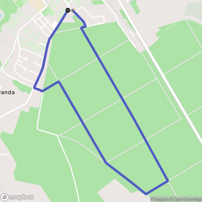 Łatwa, 4km szlak turystyczny rozpoczynający się w Nowej Sarzynie - Nowa Sarzyna
