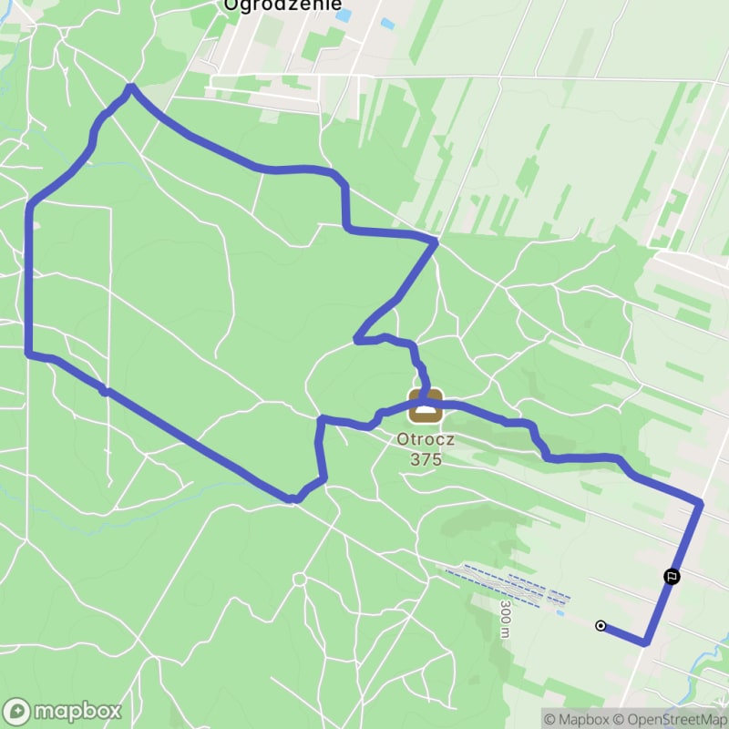 Ścieżka w Niestachowie o długości 10 km z poziomem trudności umiarkowanym - Niestachów