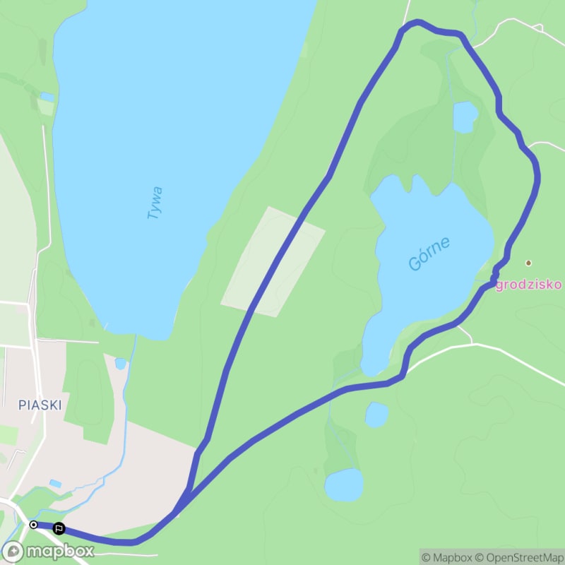 Łatwa, 5,8km wędrówka turystyczna z Swobnica - wyjście w kierunku lasu, piękne widoki i spokojny spacer dla początkujących. - Swobnica