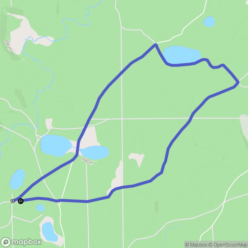 Łatwa wędrówka z Wichrowa na dystansie 6,2 km o poziomie łatwości.\n - Wichrowo