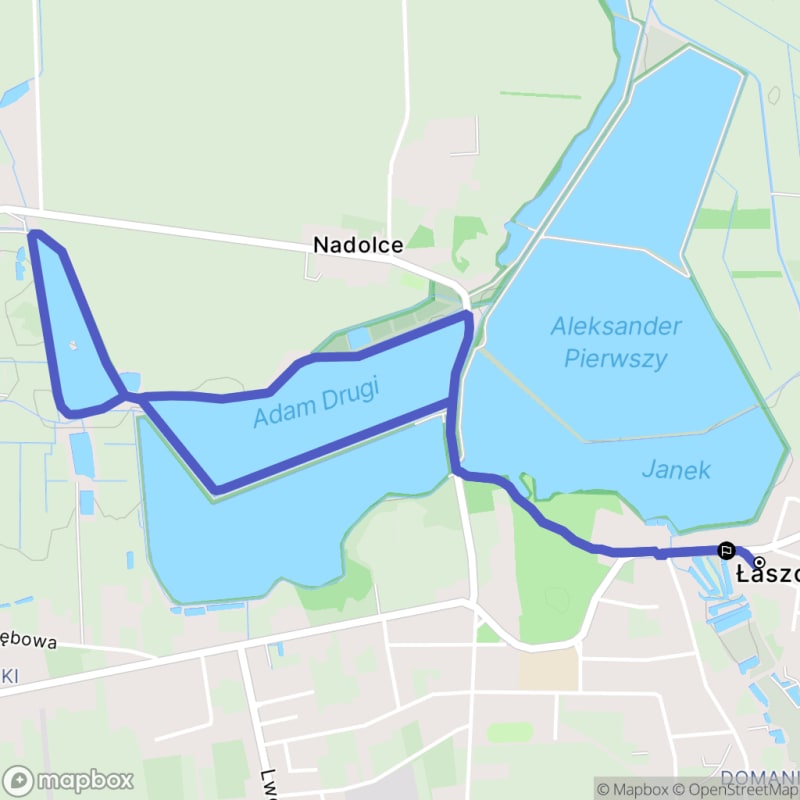 Łatwa, 5km trasa turystyczna w Łaszczowie \/ 
(Tytuł polski: Łatwa, 5km trasa turystyczna w Łaszczowie) - Łaszczów