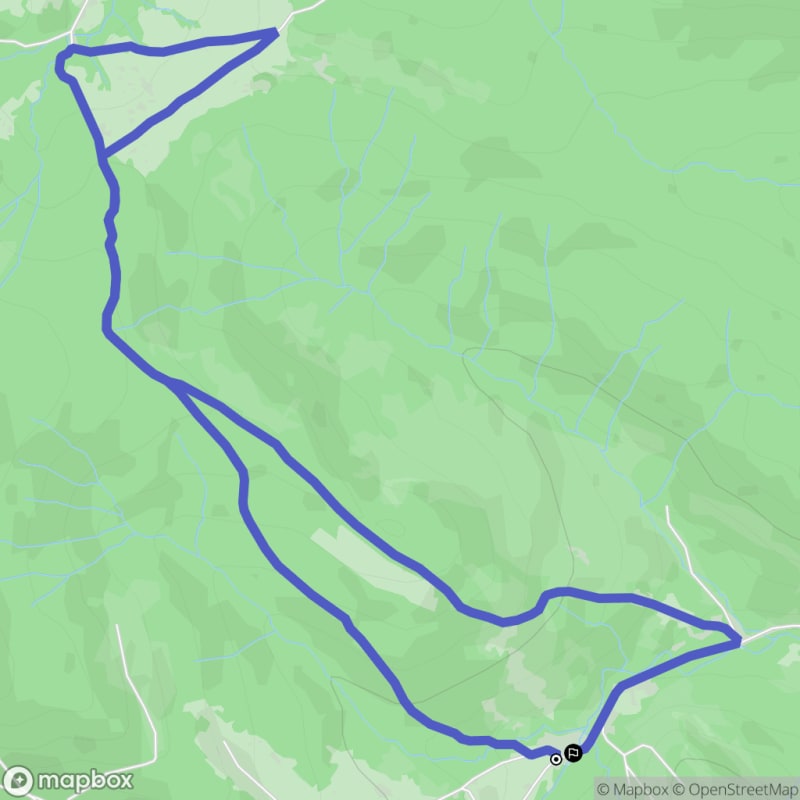 Ścieżką przez Łopienkę na trudny poziom - 5,8 km - Łopienka